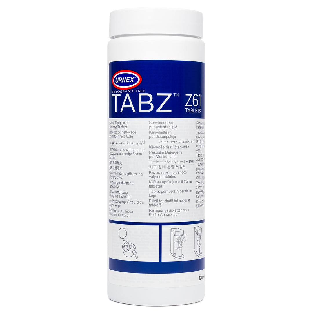Urnex Tabz Coffee Equipment Cleaning Tablets (Z61)
